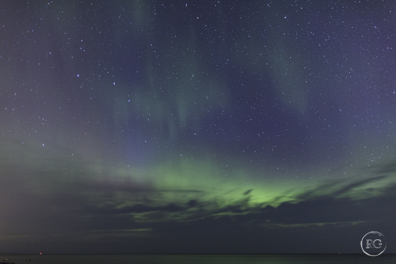 Northern Lights Aurora borealis southern Ontario