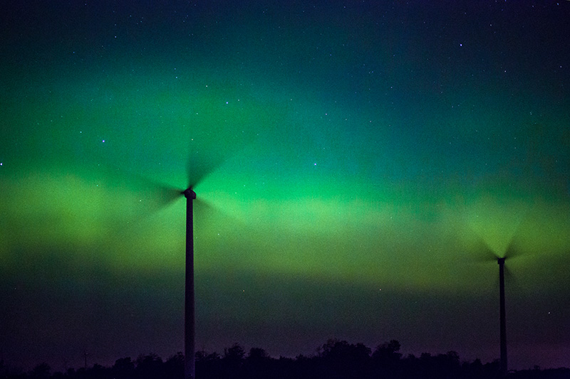 Aurora Borealis Northern LIghts ONtario