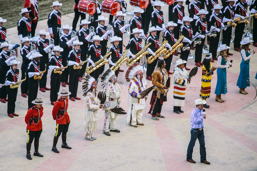 Calgary stampede chuck wagon race