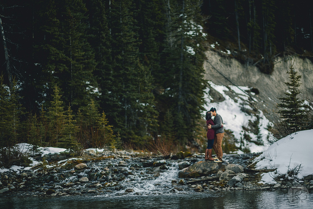 Calgary Kananasks Banff Engagement Wedding Photography